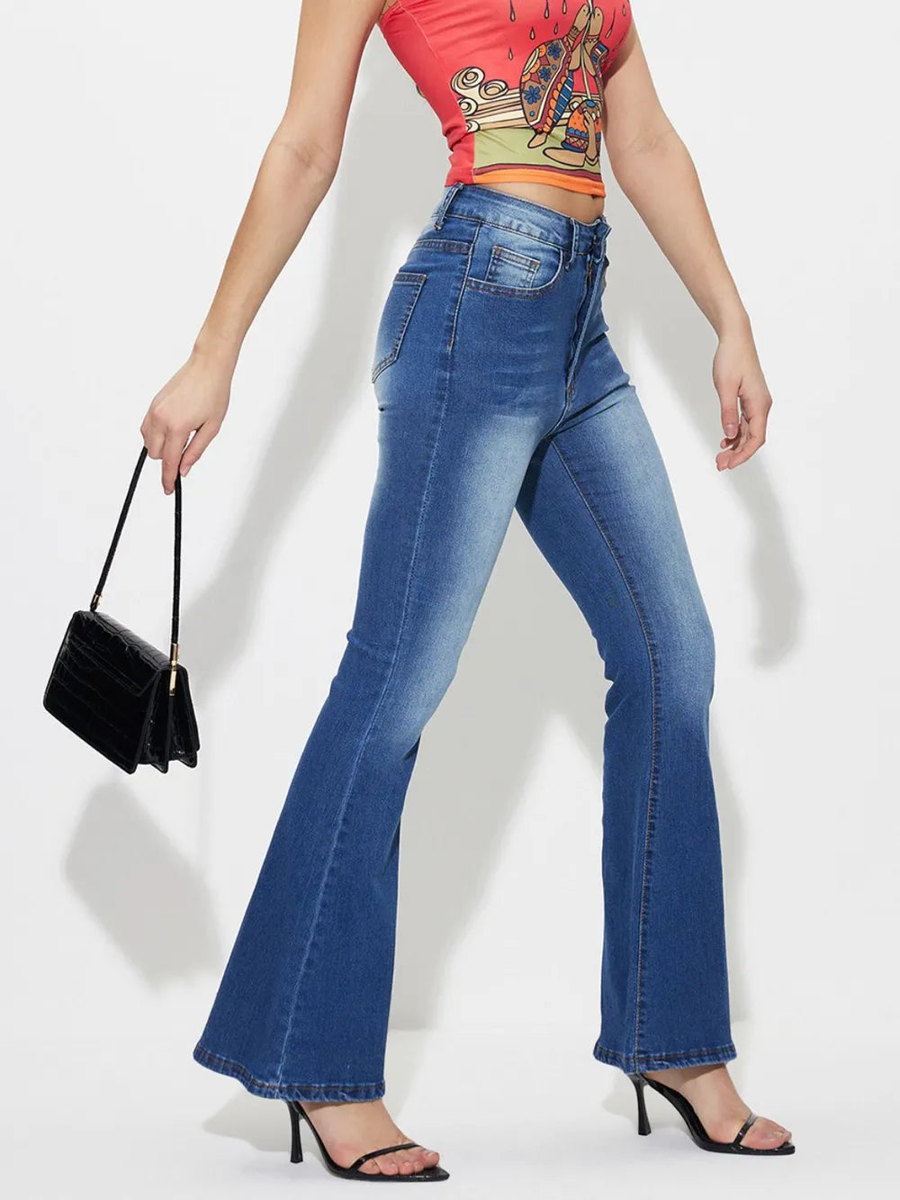 The Sway Statement Flare Jeans