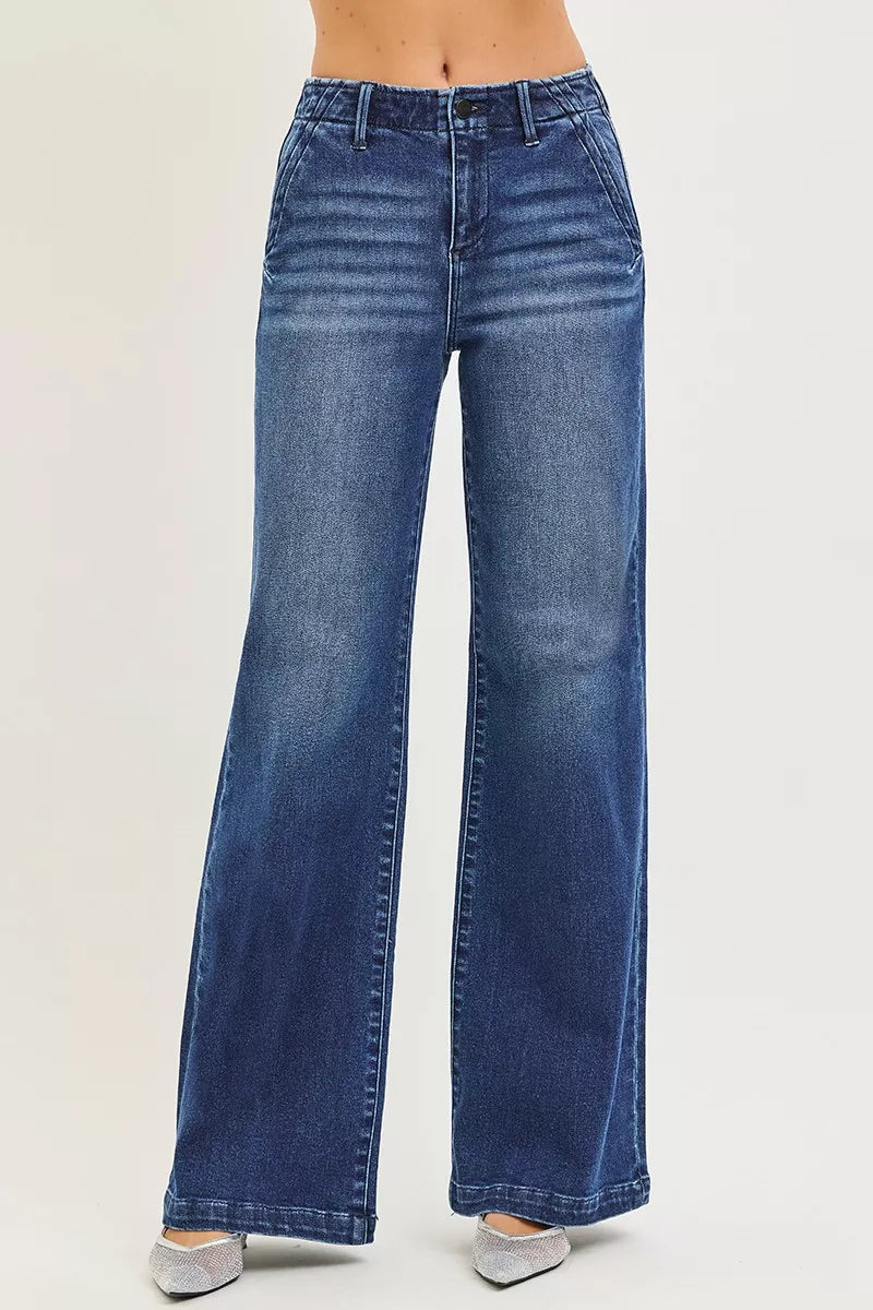 The Sway High-Rise Wide Leg Jeans