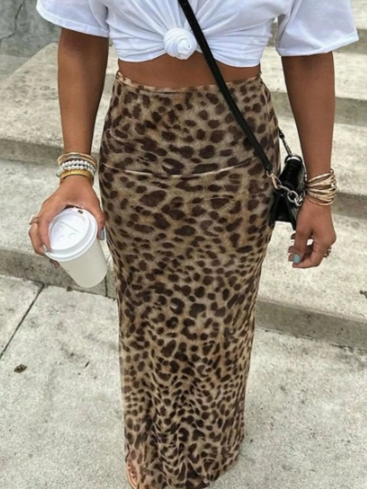 Wild Intentions Leopard Maxi Skirt š¤