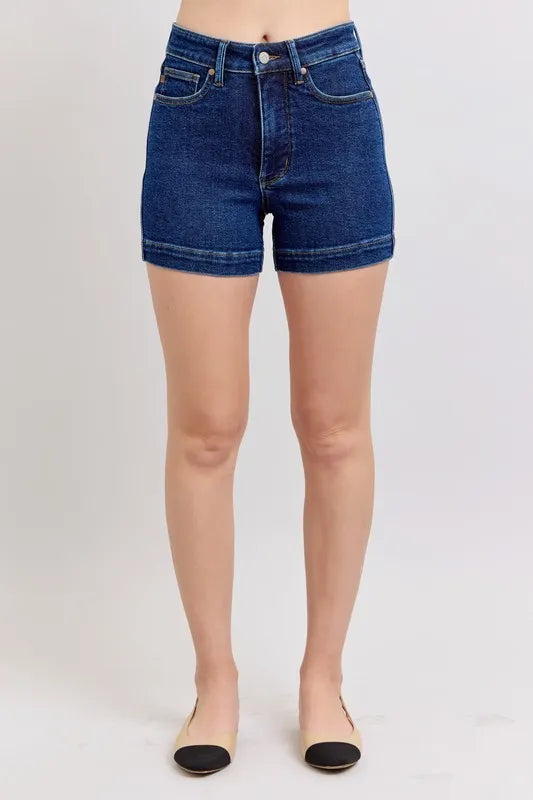 Judy Blue Sculpt & Smooth High-Rise Denim Shorts