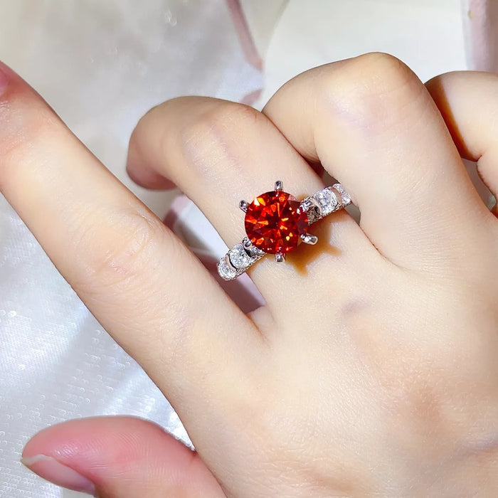 Scarlett 3CT Moissanite Statement Ring