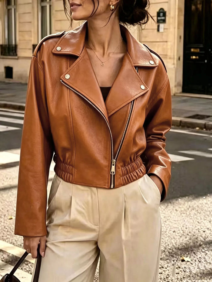The City Edge Faux Leather Jacket