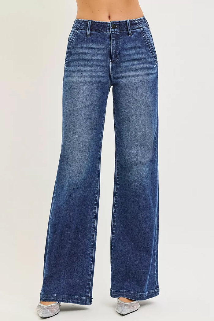 The Sway High-Rise Wide Leg Jeans