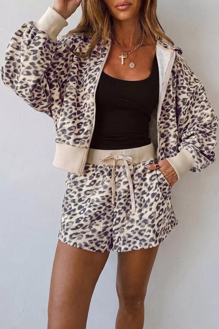 The Wild Side Leopard Lounge Set