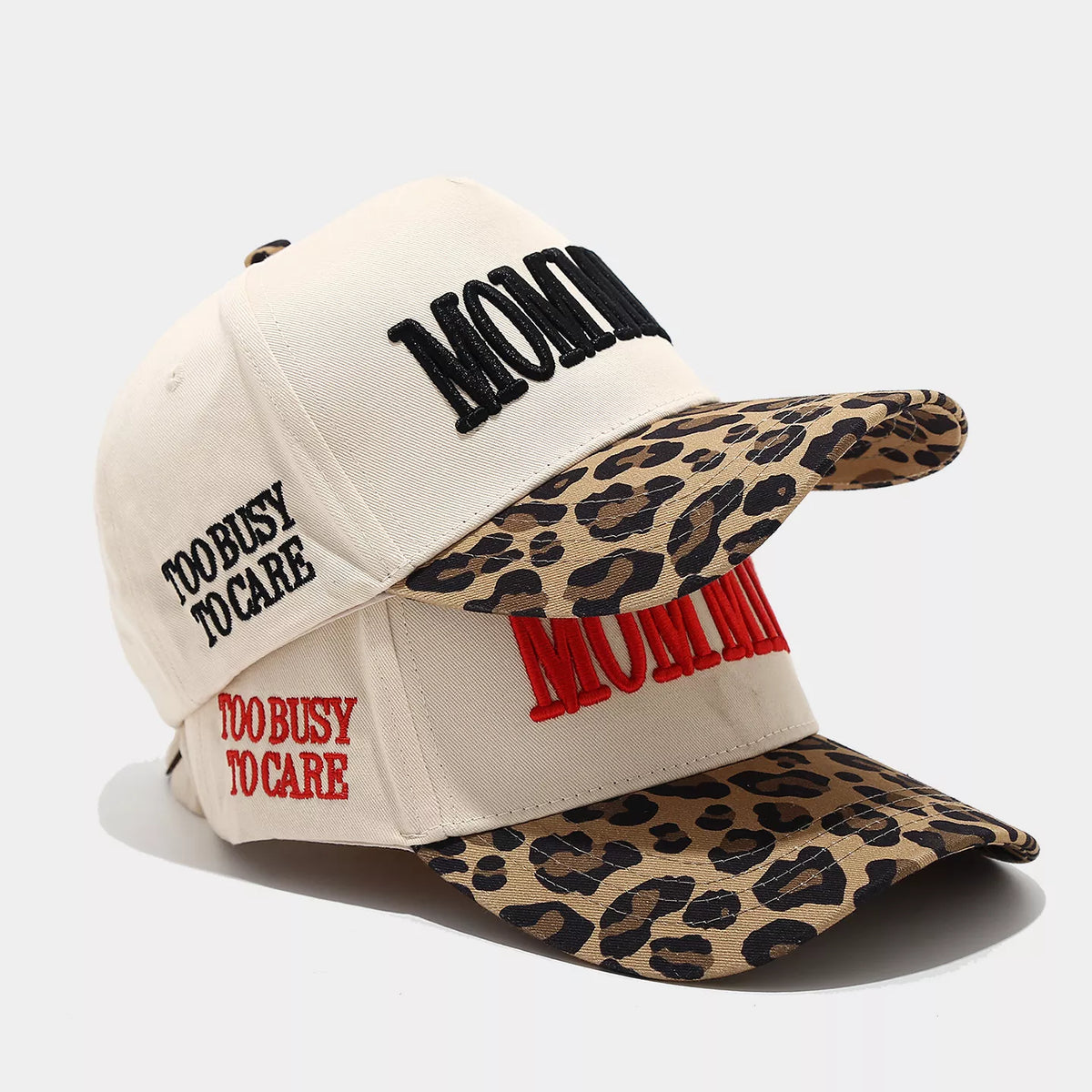 Wild Mama Leopard Baseball Cap