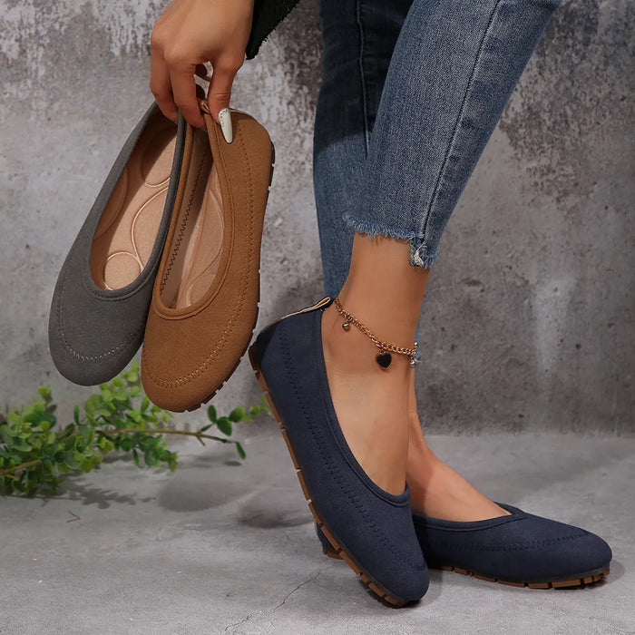 Sienna Everyday Suede Ballet Flats