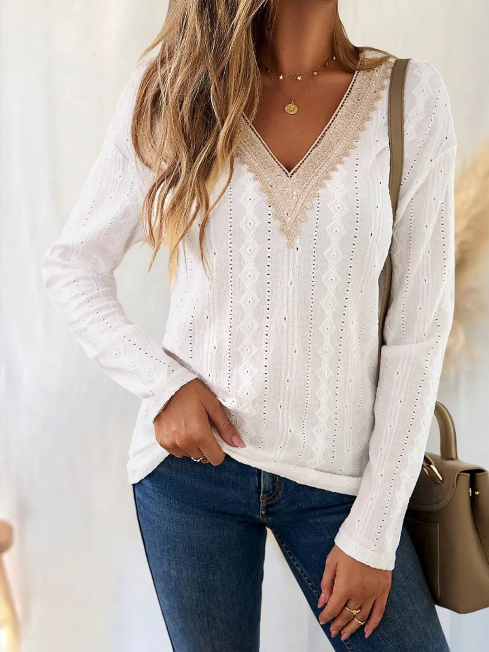 The Soft Statement Lace Top