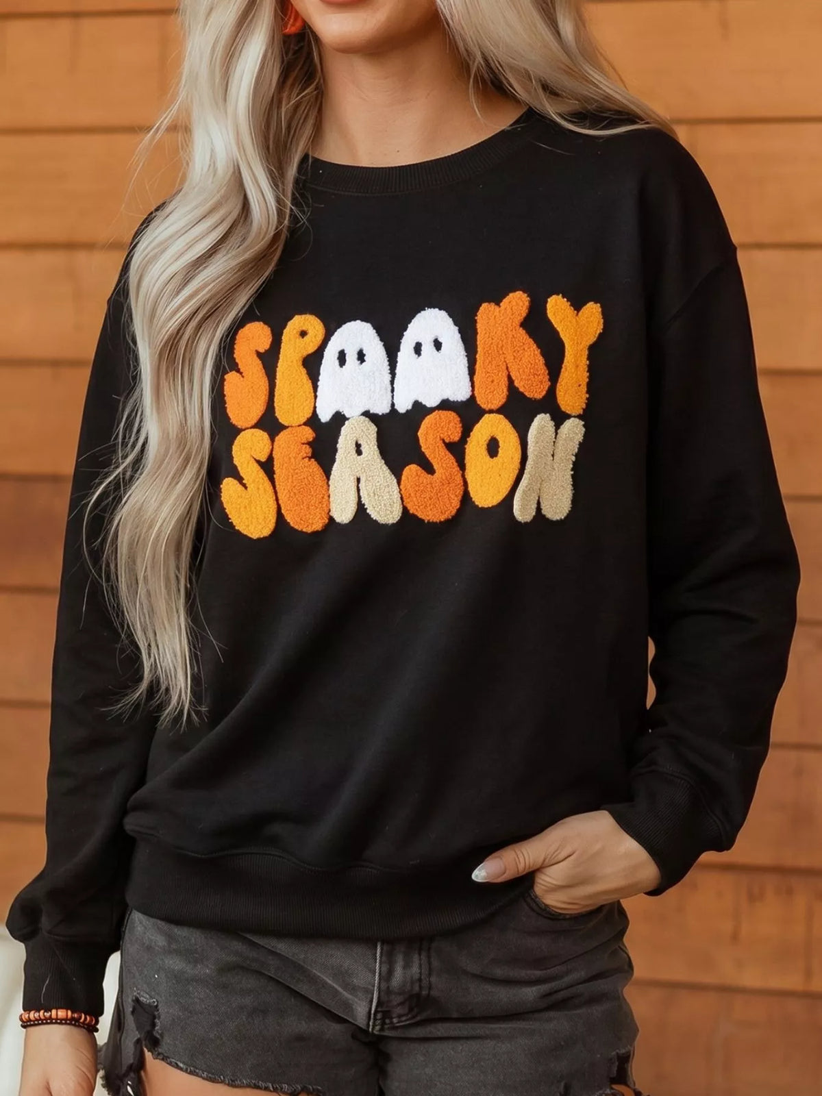 Spooky Season Chenille Sweatshirt